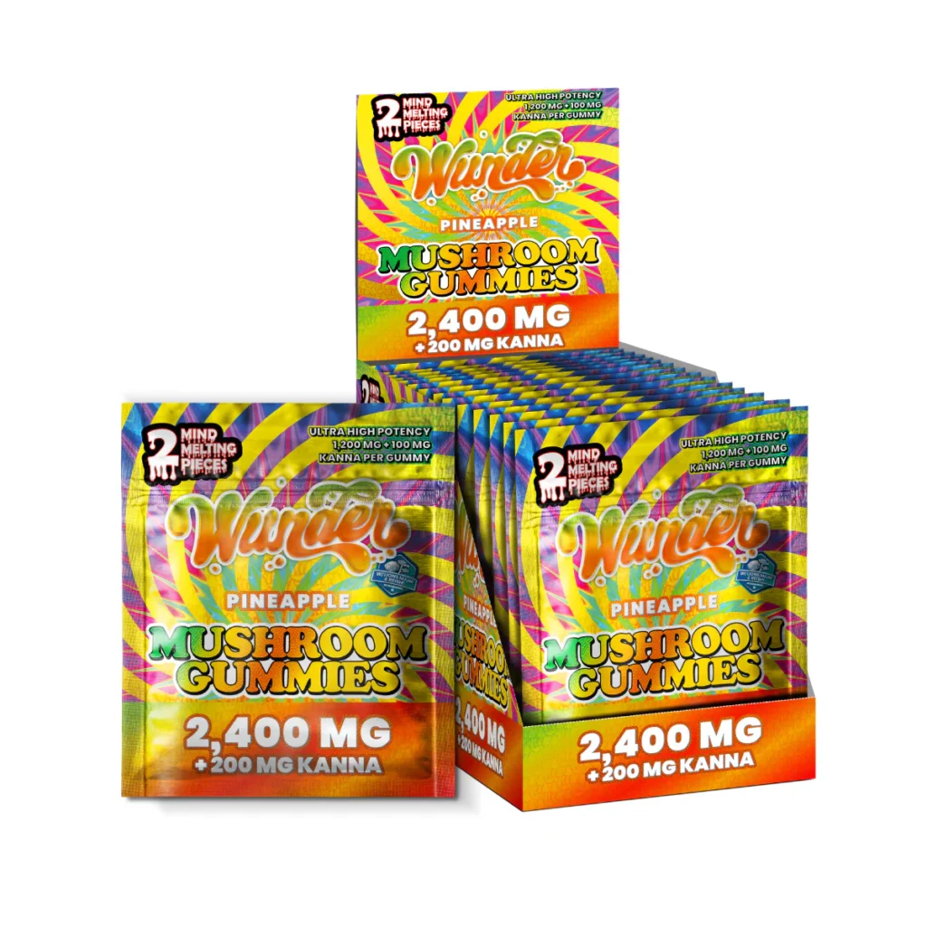 Festival Duos | 30 High Potency Gummies (15 × 2-Pack) | Kanna + Pineapple